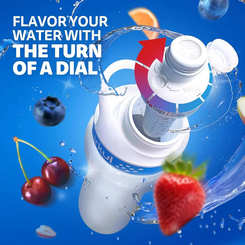 22oz. White Stainless Steel Bottle & Comfort-Grip Lid
